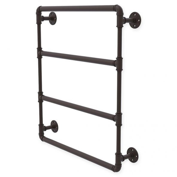 Dekoratif Borudan Raf ve Askılık - 2