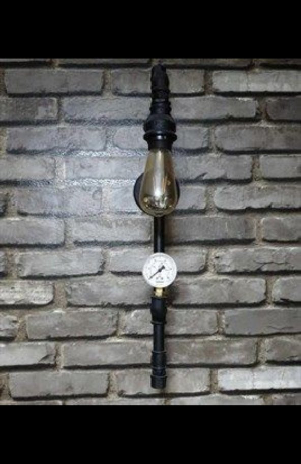 Dekoratif Duvara Borudan Lambader - 2