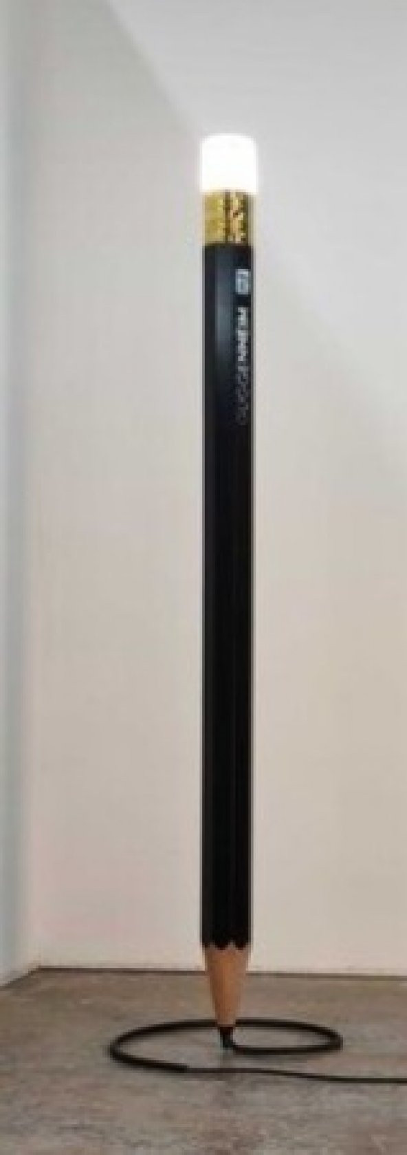 Dekoratif Ahşap Kalem Aydınlatma Lambader - 3