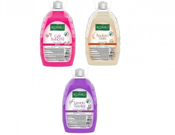 Komili Sıvı Sabun 3lü Avantaj Paket