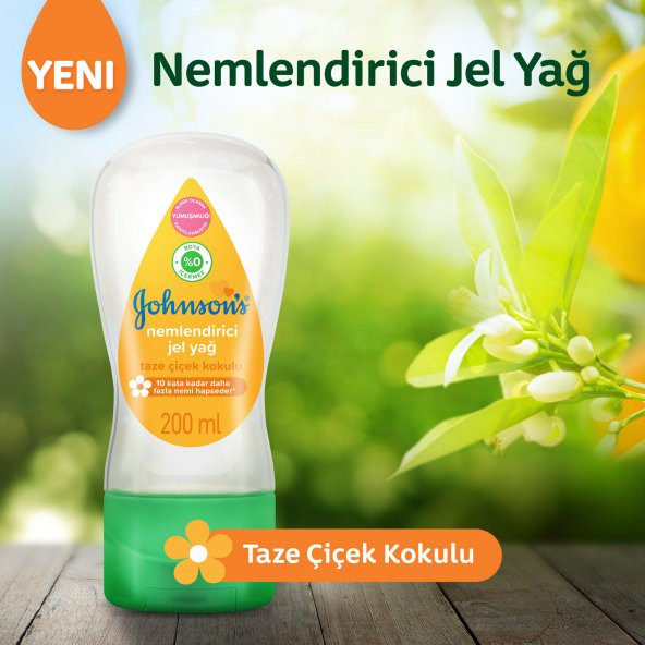 Johnsons Bebek Nemlendirici Jel Yağ 200 ml 3 Adet - 2