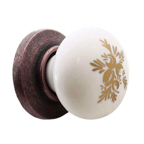 Mobilya Çekmece Dolap Kapak Kulpu Kulbu Antik Bakır Polimer Kulp ürün görseli