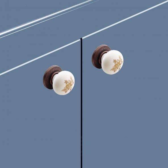 Mobilya Çekmece Dolap Kapak Kulpu Kulbu Antik Bakır Polimer Kulp - Resim 6