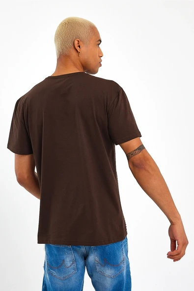 Süperlife Erkek Bisiklet Yaka Regular Fit Tokyo Baskılı Tişort SPR23ts303 - 7