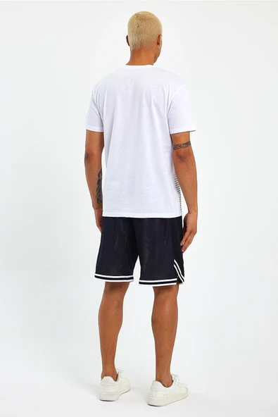 Süperlife Erkek Bisiklet Yaka Regular Fit Tokyo Baskılı Tişort SPR23ts303 - 8