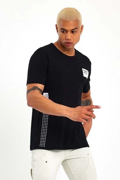Süperlife Erkek Bisiklet Yaka Regular Fit Tokyo Baskılı Tişort SPR23ts303 - 7