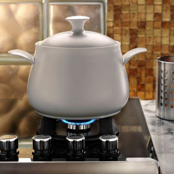 Kütahya Porselen Porflame 24 cm Tencere 4 Lt