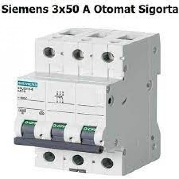 3X50 6Ka C Tipi Grup Otomatik Sigorta Sıemens
