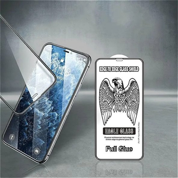 Eagle Glass - Airbag - İphone 12 Pro Max - Full Koruma Cam - Resim 5