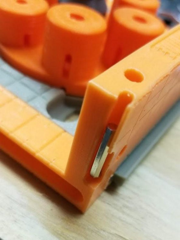 Six Shooter Matkap Kılavuzu Versiyonu 2 + Ayarlanabilir Çit ( Step Dosyalarını İçerir) Plastik Aparat - 5