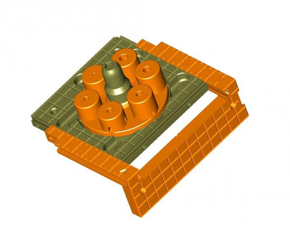 Six Shooter Matkap Kılavuzu Versiyonu 2 + Ayarlanabilir Çit ( Step Dosyalarını İçerir) Plastik Aparat - 6