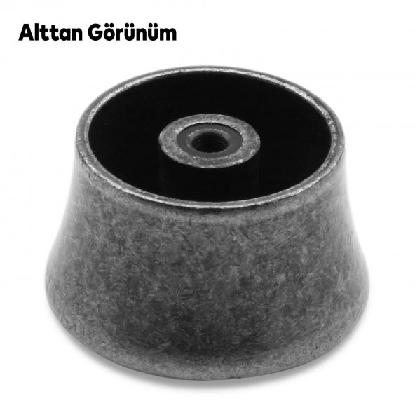 Mobilya Çekmece Dolap Kapak Kulpu Kulbu Antik Gümüş Metal Kulp - Resim 6