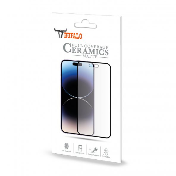 Bufalo Xiaomi 12T / 12T Pro Seramik Mat 9D Tam Kaplama Ekran Koruyucu - 2