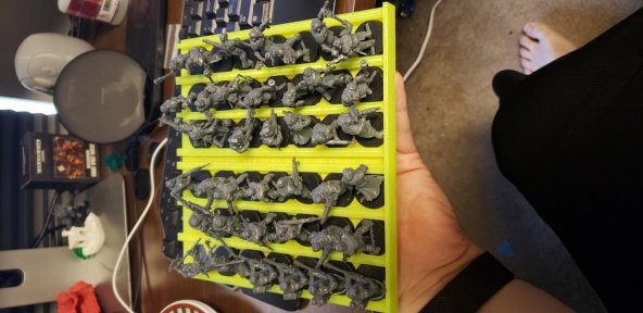 Mini Depolama Tepsileri - Gw Büyüklükte Bazlar Plastik Aparat - 1