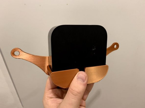 Apple Tv 4K Tutucu - Vesa 200 Plastik Aparat - 1