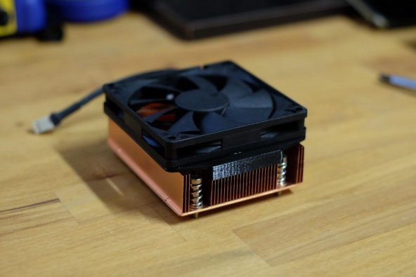 Dynatron T318 İçin 92Mm Fan Adaptörü Plastik Aparat - 1