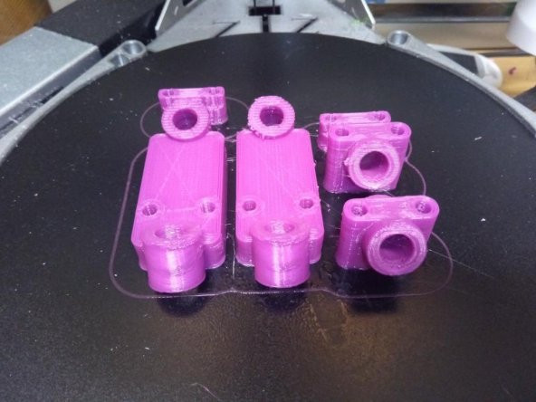 Anycubic Chiron Z Ekseni Ön Ve Arka Takviye Plastik Aparat - Resim 3