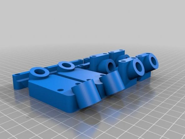 Anycubic Chiron Z Ekseni Ön Ve Arka Takviye Plastik Aparat - Resim 7