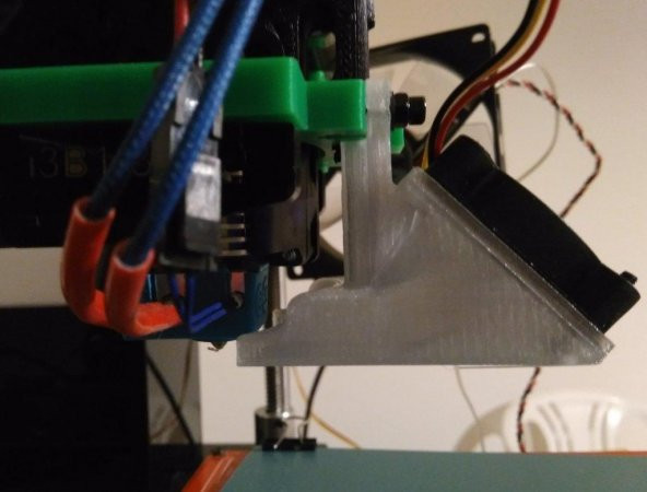 Geeetech Prusa İ3 Pro X - E3D V6 İçin Fan Plastik Aparat