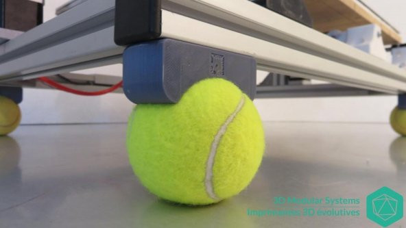 Scalar - Tenis Topu Sönümleyici Ayaklar Plastik Aparat
