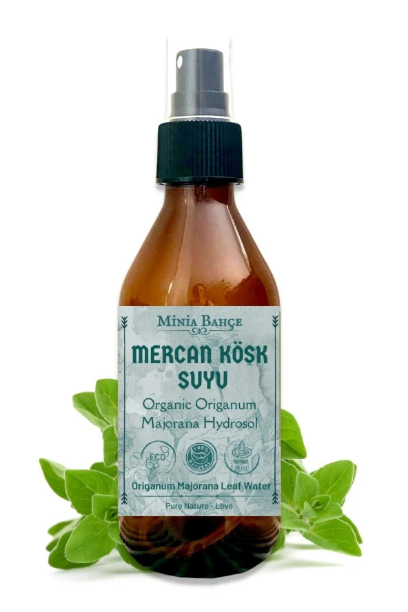 Organik Mercan Köşk Suyu -%100 Doğal Hidrosol, 150ml - 2