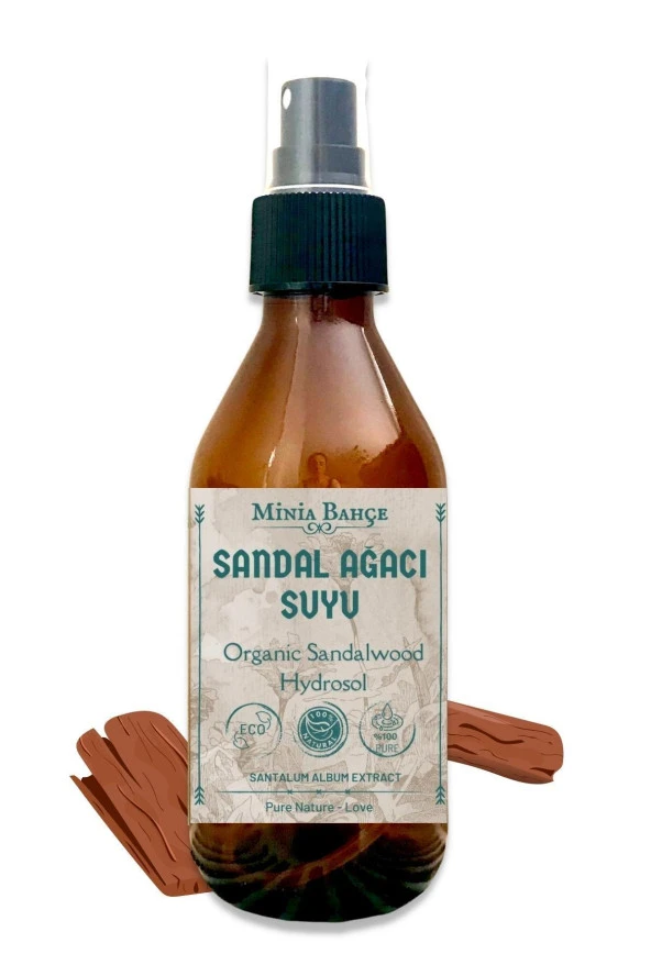 Organik Sandal Ağacı Suyu -%100 Doğal Hidrosol, 150ml - 2