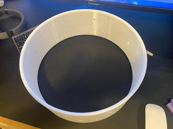 14X5 Snare Davul Kabuğu Plastik Aparat