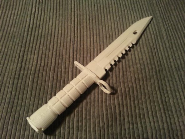 M9 Bayonet (Cs: Go Bıçağı) Plastik Aparat - 1