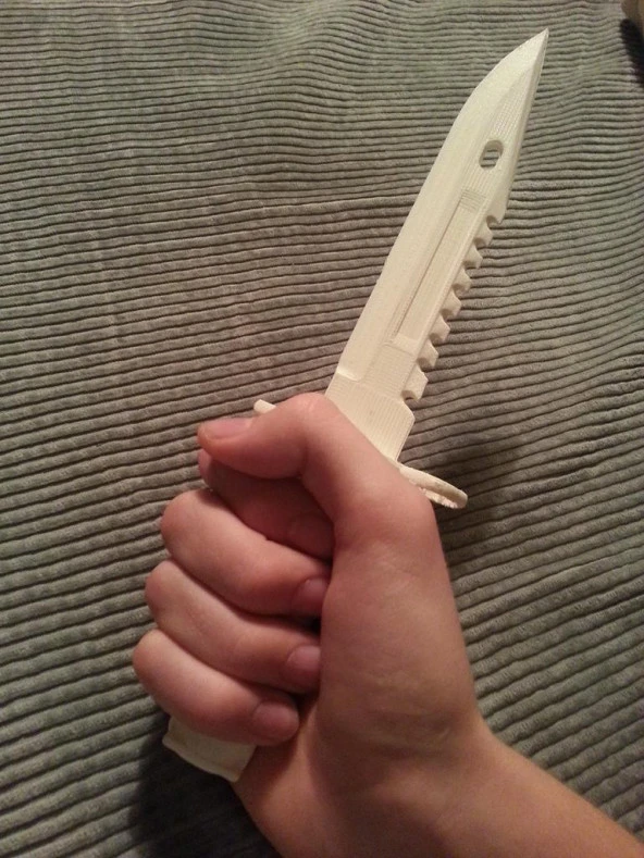 M9 Bayonet (Cs: Go Bıçağı) Plastik Aparat - 5