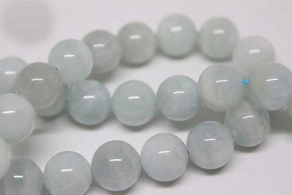 Akuamarin Taşı 10mm/adet - Resim 5