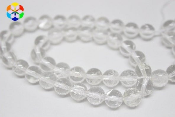 Kristal Kuvars Taşı 8mmadet - Resim 3