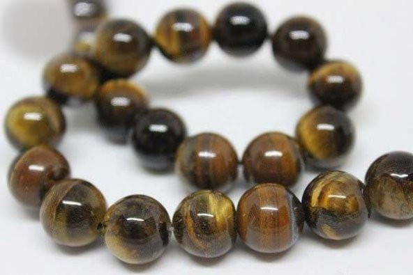 Kaplan Gözü Taşı 10mm/adet - Resim 6