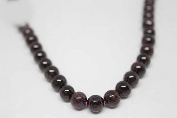 Lal (Granat) (Garnet)Taşı 7mmadet - Resim 4