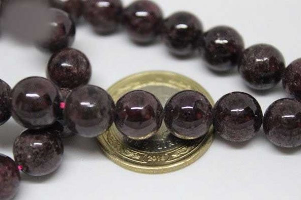 Lal (Granat) (Garnet)Taşı 10mm/adet - Resim 6