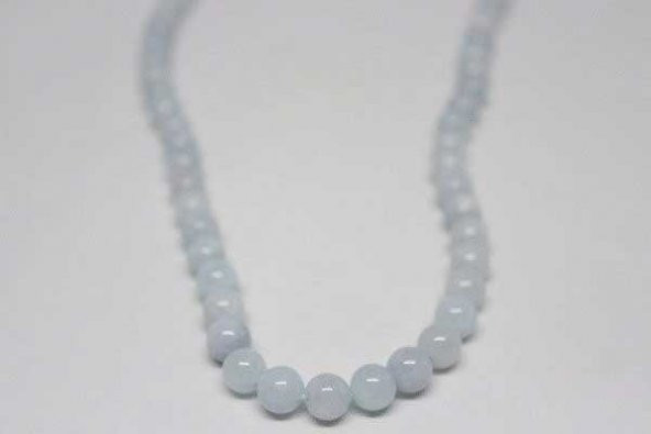 Akuamarin Taşı 8mmadet - Resim 5