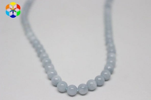 Akuamarin Taşı 6mm/adet - Resim 3