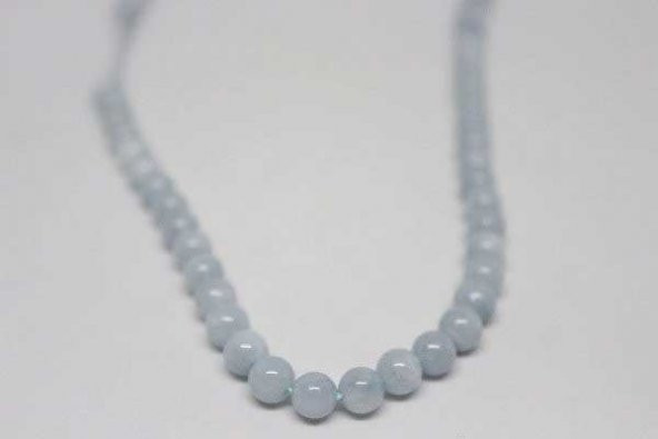 Akuamarin Taşı 6mm/adet - Resim 4