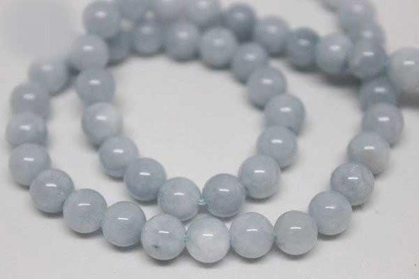 Akuamarin Taşı 6mm/adet - Resim 6