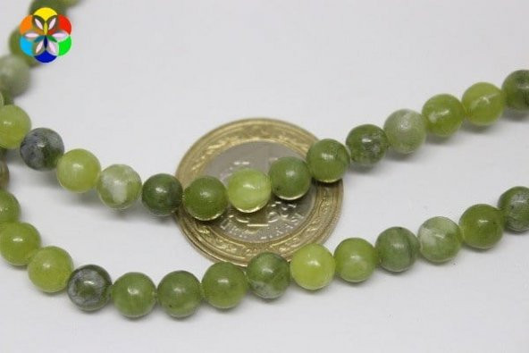 Yeşim Taşı Ela Quality 6mm/adet ürün görseli