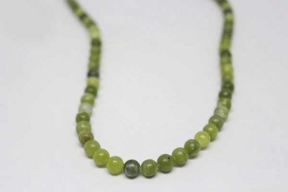 Yeşim Taşı Ela Quality 6mm/adet - Resim 4