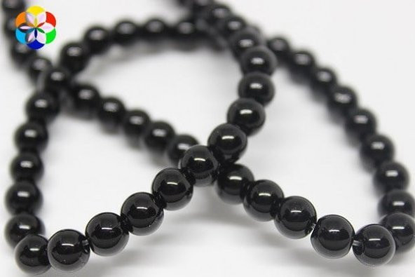 Onix (Oniks) Taşı Parlak 6mm/adet ürün görseli