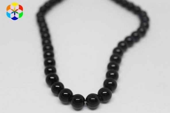 Onix (Oniks) Taşı Parlak 8mm/adet - Resim 2