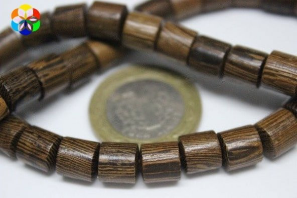 Venge Ağacı Silindir 8mm/adet - Resim 3