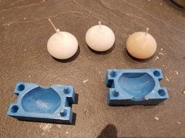 Yüzer Mum Kalıp (Negatif) Plastik Aparat - Resim 8
