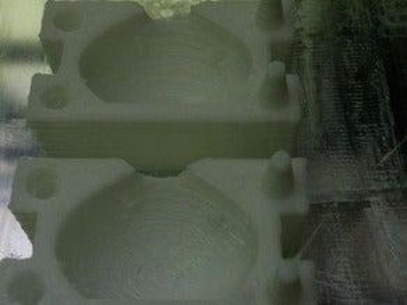 Yüzer Mum Kalıp (Negatif) Plastik Aparat - Resim 9