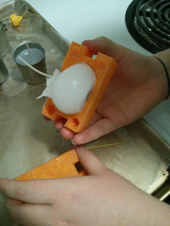 Yüzer Mum Kalıp (Negatif) Plastik Aparat - Resim 2