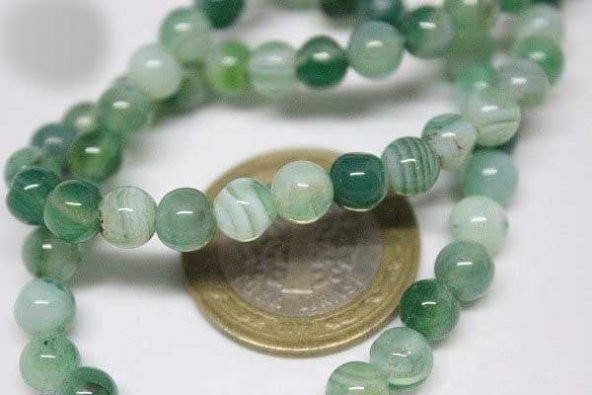 Akik Taşı 6mm/adet (7556) - Resim 5