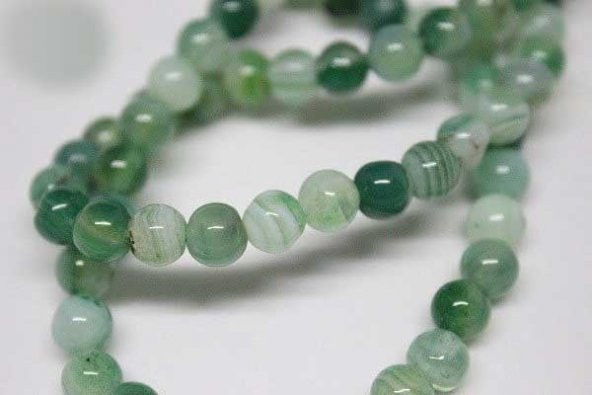 Akik Taşı 6mm/adet (7556) - Resim 6