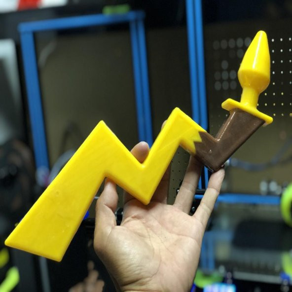 Pikatail Plug (Pikachu) Plastik Aparat