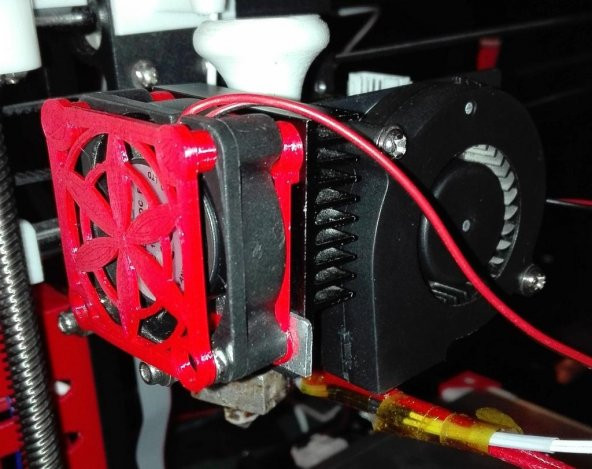 Anet A8 Ekstruder Fan Tekrarlama Plastik Aparat